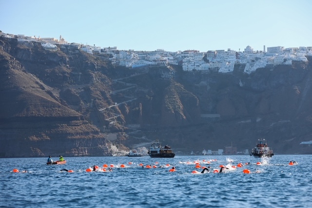 Santorini Experience 6.9.19 day two swimming